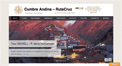 Desktop Screenshot of cumbreandina.cl